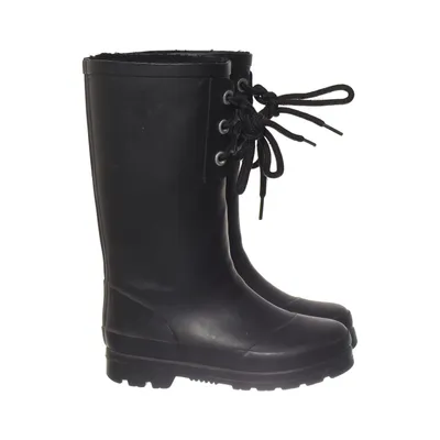 Rubber boots (Black) from DinSko