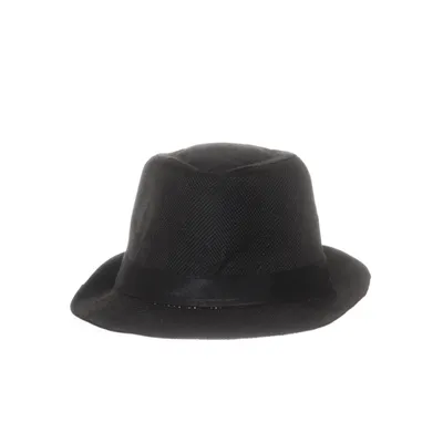 Fedorahatt (Svart) Linne