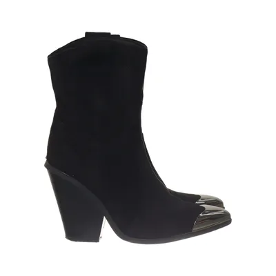Bottes à talons (Noir) de Stephan Cuir