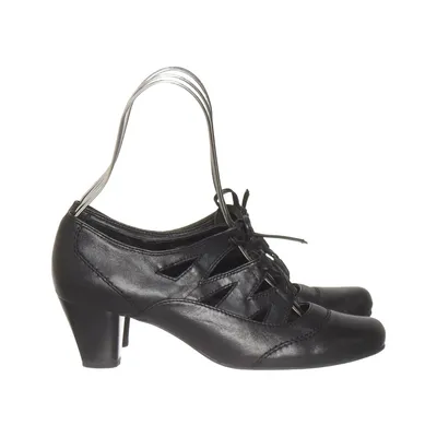 Heeled boots (Black) from Jana Fashion Leather