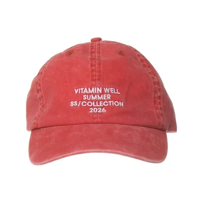 Casquette de baseball (Rouge) de Vitamin Well