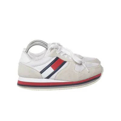 Sneakers (Wit) van Tommy Hilfiger Jeans Leer