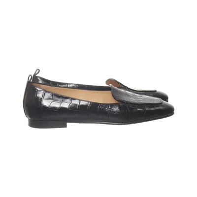 Loafers (Zwart) van Dear Frances Leer