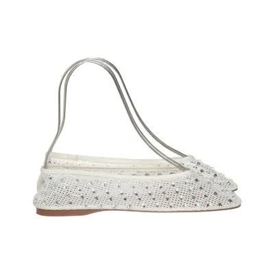 Ballet flats (White) from Mango Leather