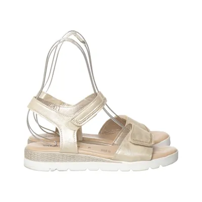 Sandaler (Guldfärgad) från Valleverde Skinn