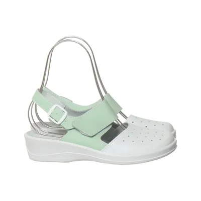 Sandales (Vert, Blanc) de Flore