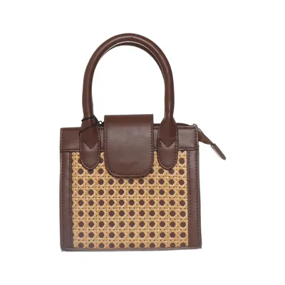 Håndtaske (Brun, Beige) fra Åhléns