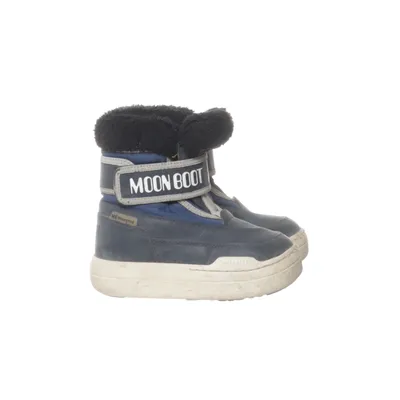 Enkellaarzen (Blauw, Wit) van Moon Boot