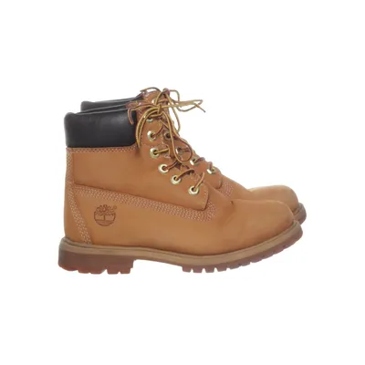 Laced boots (Beige) from Timberland Leather
