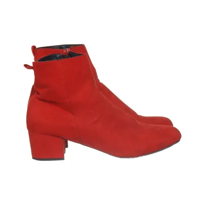 Heeled boots (Red) from Alley Leather