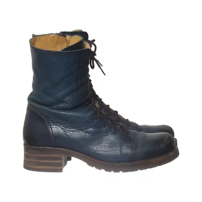 Bottes à lacets (Bleu) de Brako
