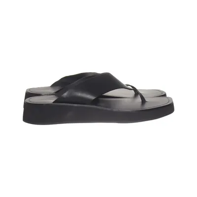 Flip-flops (Black) from & Other Stories Leather