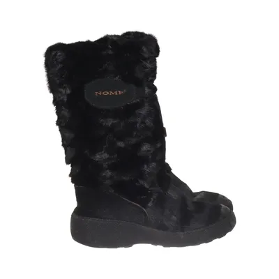 Ankle boots (Black) from Nome Fur, Leather