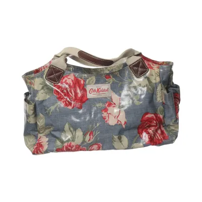 Handväska (Grå, Röd, Grön) från Cath Kidston Bomull, Skinn
