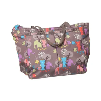 Handväska (Brun, Flerfärgad) från Le Sportsac Polyester