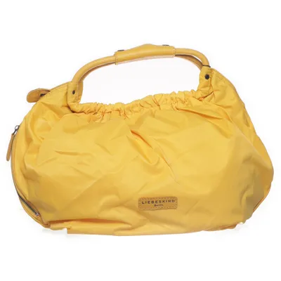 Handbag (Yellow) from Liebeskind Berlin Polyester, Leather
