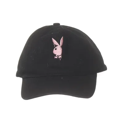 Honkbalpet (Zwart, Roze) van Playboy Katoen