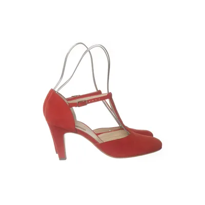 High heels (Red) from Paul Green Suede