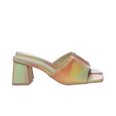 Mules (Green, Multicolored) from Feners