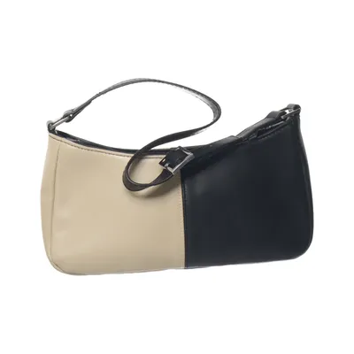 Handväska (Svart, Beige) från Monki Polyester, Polyuretan