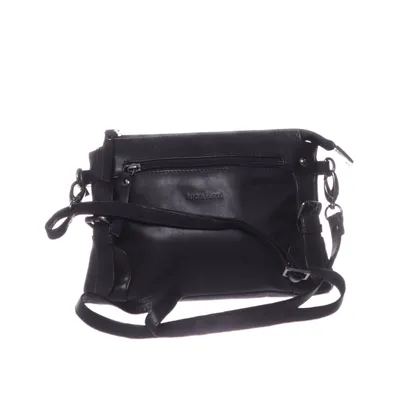 Shoulder-bag (Black) from Luca Ferri Leather