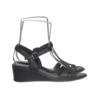 Chaussure compensées (Noir) de Ecco Cuir