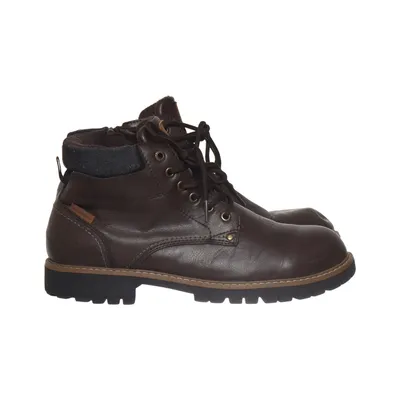 Laced boots (Brown) from Iguassu