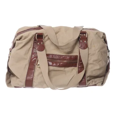 Weekendtas (Beige, Bruin) van H&M Katoen, Polyester, Imitatieleer