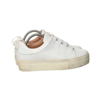 Sneakers (Wit) van Selected Femme Leer