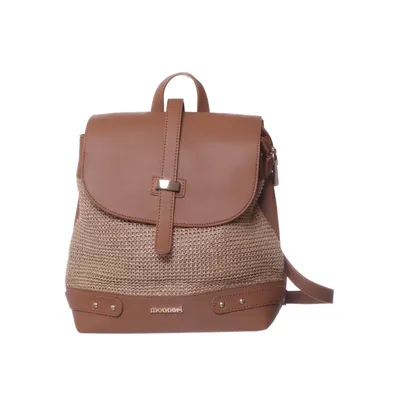 Backpack (Brown) from Monnari Faux leather