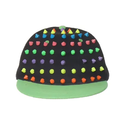 Casquette de baseball (Noir, Vert, Multicolore) Coton