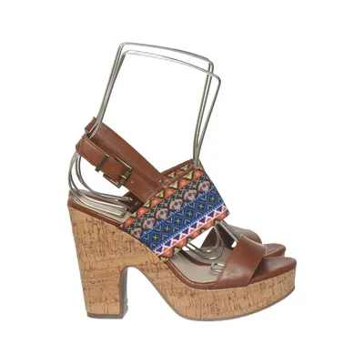 Wedges (Brown, Multicolored) from Attitude