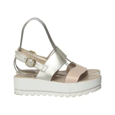 Sandalen (Beige, Zilver, Wit) van Nero Giardini