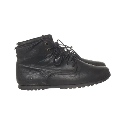 Laced boots (Black) from Ortholite Leather