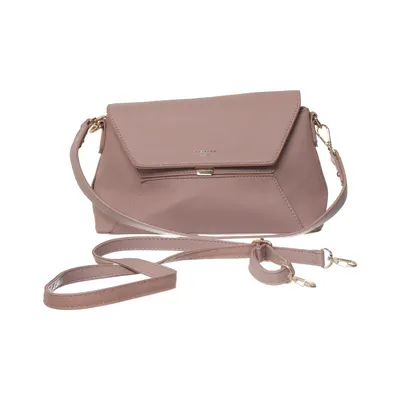 Shoulder-bag (Beige) from David Jones Polyurethane