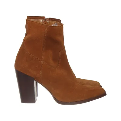 Bottes à talons (Marron) de Clou