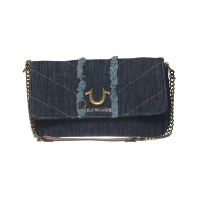 Shoulder-bag (Blue) from True Religion Cotton, Polyester