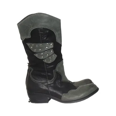 Bottes de cow-boy (Noir, Gris) de Corso Como