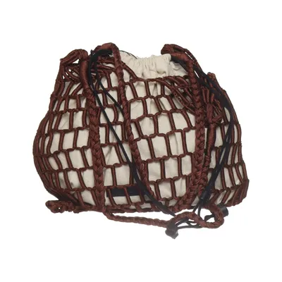 Strandtas (Bruin, Beige) van Massimo Dutti Katoen