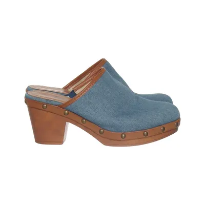 Klompen (Blauw, Bruin) van Claudia Ghizzani
