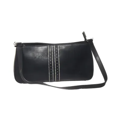 Shoulder-bag (Black, White) from Principles Leather