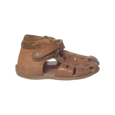 Sandales (Marron) de Pom Pom Cuir