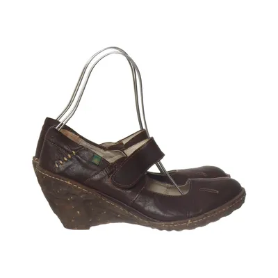 Chaussure compensées (Marron) de El Naturalista Cuir
