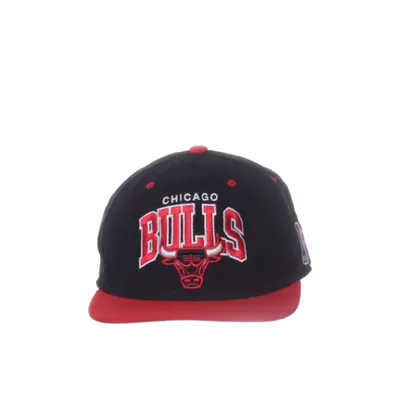Keps (Svart, Röd) från Mitchell & Ness Ull
