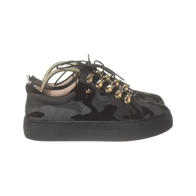 Baskets (Noir, Gris) de Cobler Cuir