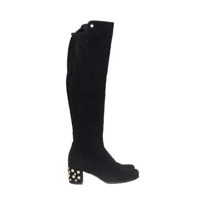 Bottes (Noir) de Stuart Weitzman Cuir