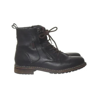 Laced boots (Black) from 5th Avenue Leather
