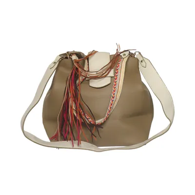 Shoulder-bag (Beige, Multicolored) from Carpisa Polyester