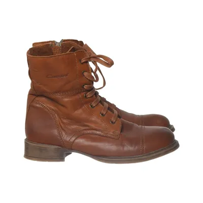 Bottes à lacets (Marron) de Cavalet