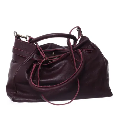 Sac à main (Rouge) de Borse in Pelle Cuir